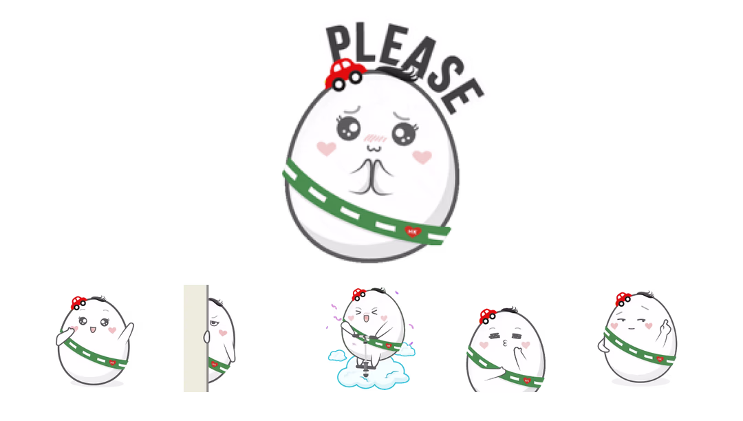 留心蛋 - 動態貼圖